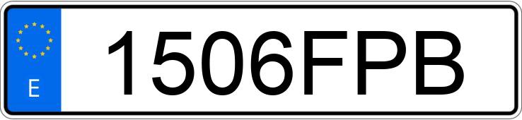 Numer rejestracyjny 1506FPB posiada AUDI A4 Numer rejestracyjny 1506FPB posiada AUDI A4