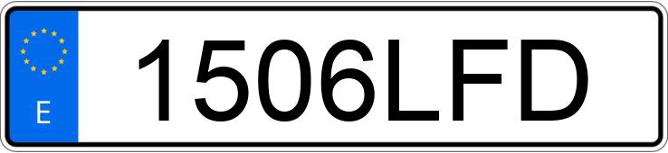 Numer rejestracyjny 1506LFD posiada BMW SERIE 2
