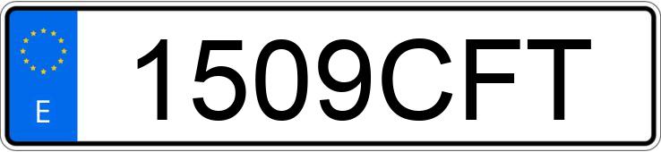 Numer rejestracyjny 1509CFT posiada FORD ESCORT Numer rejestracyjny 1509CFT posiada FORD ESCORT