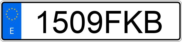 Numer rejestracyjny 1509FKB posiada HYUNDAI TUCSON 2.0CRDI VGT COMFORT 4WD