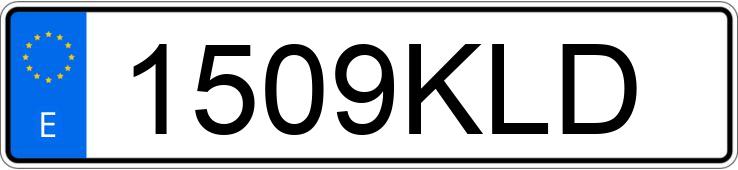 Numer rejestracyjny 1509KLD posiada OPEL ASTRA
