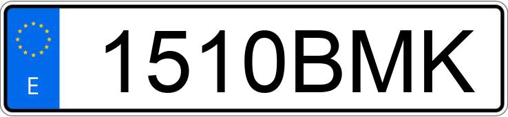 Numer rejestracyjny 1510BMK posiada RENAULT CLIO