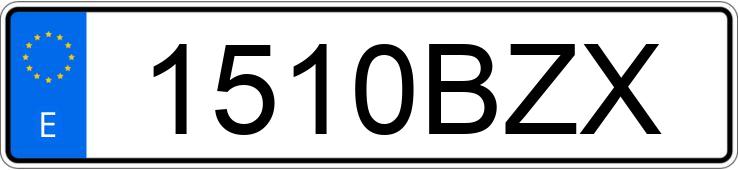 Numer rejestracyjny 1510BZX posiada VOLKSWAGEN GOLF Numer rejestracyjny 1510BZX posiada VOLKSWAGEN GOLF