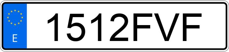 Numer rejestracyjny 1512FVF posiada BMW SERIE 5
