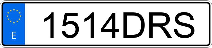 Numer rejestracyjny 1514DRS posiada BMW SERIE 1