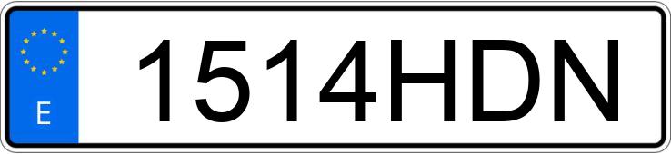 Numer rejestracyjny 1514HDN posiada TOYOTA LAND CRUISER Numer rejestracyjny 1514HDN posiada TOYOTA LAND CRUISER