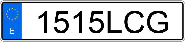 Numer rejestracyjny 1515LCG posiada FORD FIESTA