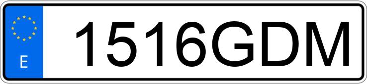 Numer rejestracyjny 1516GDM posiada MAZDA CX-7