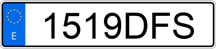 Numer rejestracyjny 1519DFS posiada RENAULT CLIO