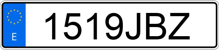 Numer rejestracyjny 1519JBZ posiada VOLKSWAGEN UP Numer rejestracyjny 1519JBZ posiada VOLKSWAGEN UP