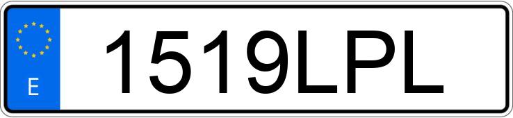 Numer rejestracyjny 1519LPL posiada CUPRA LEON