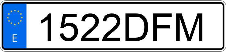 Numer rejestracyjny 1522DFM posiada OPEL ASTRA Numer rejestracyjny 1522DFM posiada OPEL ASTRA