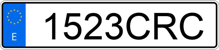 Numer rejestracyjny 1523CRC posiada VOLKSWAGEN POLO