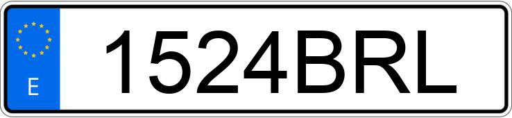 Numer rejestracyjny 1524BRL posiada RENAULT KANGOO Numer rejestracyjny 1524BRL posiada RENAULT KANGOO