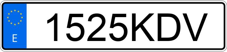 Numer rejestracyjny 1525KDV posiada PEUGEOT 208