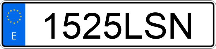 Numer rejestracyjny 1525LSN posiada CITROEN BERLINGO