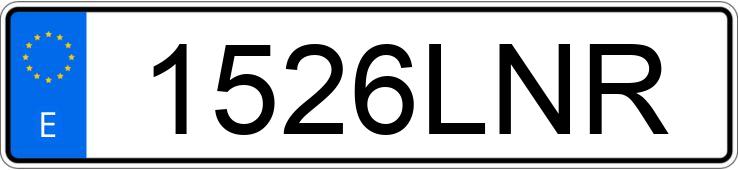 Numer rejestracyjny 1526LNR posiada VOLKSWAGEN POLO