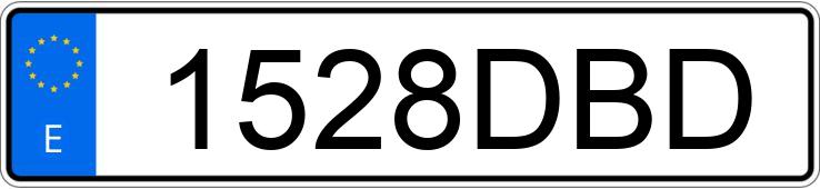 Numer rejestracyjny 1528DBD posiada VOLKSWAGEN GOLF Numer rejestracyjny 1528DBD posiada VOLKSWAGEN GOLF