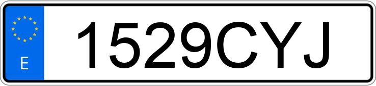 Numer rejestracyjny 1529CYJ posiada TOYOTA LAND CRUISER SW