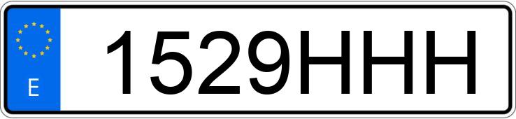 Numer rejestracyjny 1529HHH posiada SEAT MII Numer rejestracyjny 1529HHH posiada SEAT MII