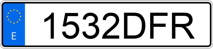 Numer rejestracyjny 1532DFR posiada RENAULT MEGANE Numer rejestracyjny 1532DFR posiada RENAULT MEGANE