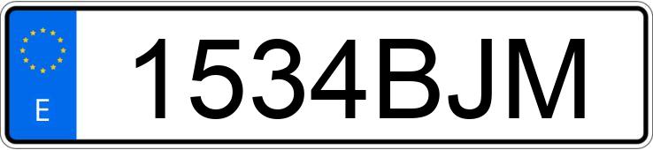 Numer rejestracyjny 1534BJM posiada SEAT LEON Numer rejestracyjny 1534BJM posiada SEAT LEON