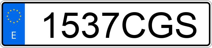 Numer rejestracyjny 1537CGS posiada Peugeot 409