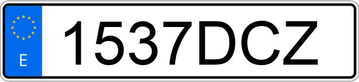 Numer rejestracyjny 1537DCZ posiada OPEL CORSA Numer rejestracyjny 1537DCZ posiada OPEL CORSA