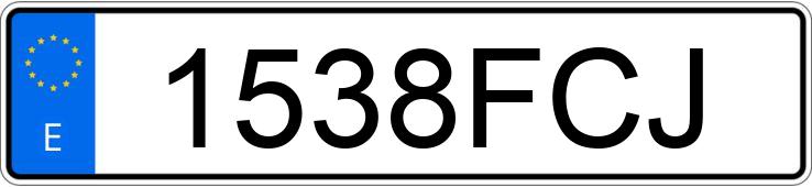 Numer rejestracyjny 1538FCJ posiada FORD S-MAX Numer rejestracyjny 1538FCJ posiada FORD S-MAX