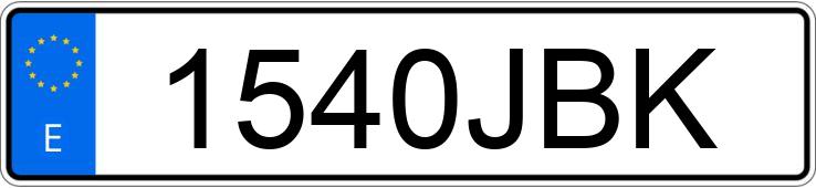 Numer rejestracyjny 1540JBK posiada OPEL INSIGNIA Numer rejestracyjny 1540JBK posiada OPEL INSIGNIA