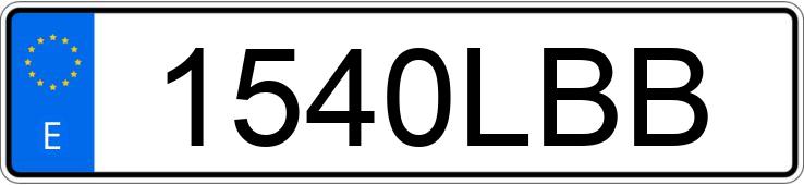 Numer rejestracyjny 1540LBB posiada CITROEN C5 AIRCROSS