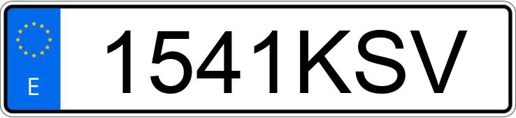 Numer rejestracyjny 1541KSV posiada CITROEN BERLINGO Numer rejestracyjny 1541KSV posiada CITROEN BERLINGO