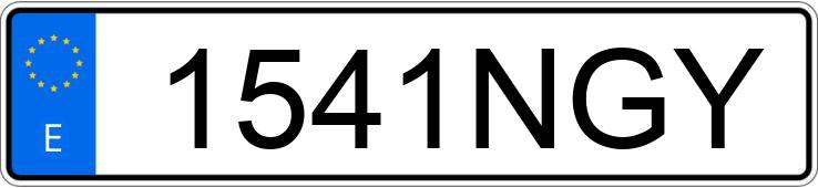 Numer rejestracyjny 1541NGY posiada EBRO S700 Numer rejestracyjny 1541NGY posiada EBRO S700