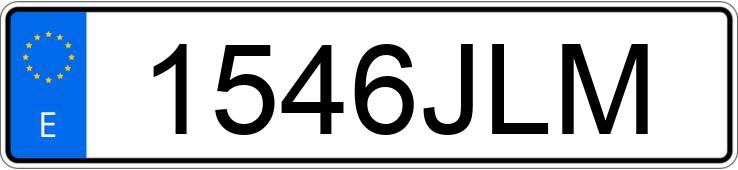 Numer rejestracyjny 1546JLM posiada MERCEDES GLA (156)