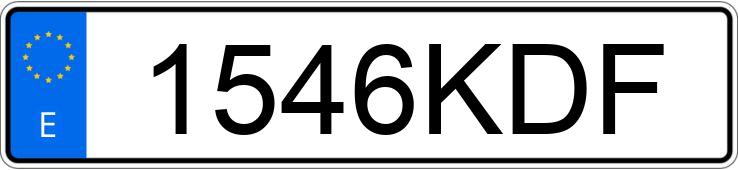 Numer rejestracyjny 1546KDF posiada MERCEDES B (245)