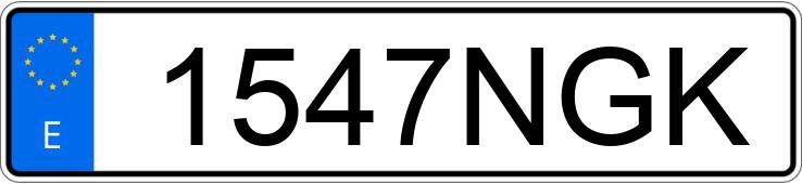 Numer rejestracyjny 1547NGK posiada VOLKSWAGEN CROSSGOLF Numer rejestracyjny 1547NGK posiada VOLKSWAGEN CROSSGOLF