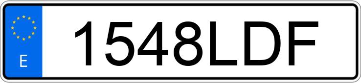 Numer rejestracyjny 1548LDF posiada VAUXHALL CORSA