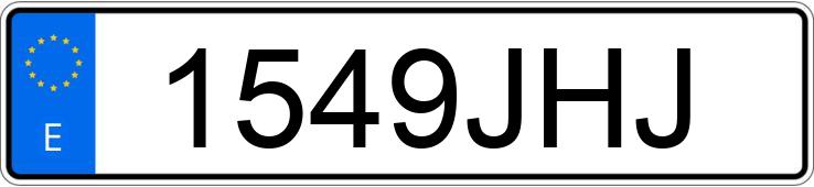 Numer rejestracyjny 1549JHJ posiada CITROEN C4 GRAND PICASSO