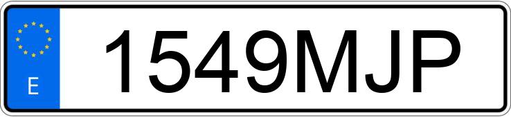 Numer rejestracyjny 1549MJP posiada HYUNDAI I10