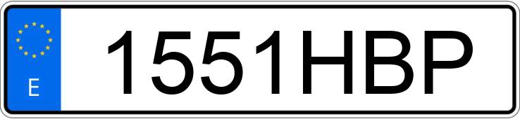 Numer rejestracyjny 1551HBP posiada MINI COUNTRYMAN