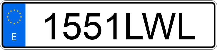 Numer rejestracyjny 1551LWL posiada VOLKSWAGEN T-CROSS