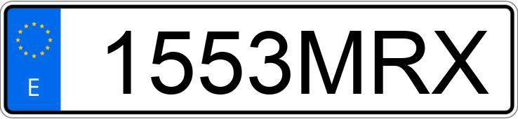 Numer rejestracyjny 1553MRX posiada NISSAN JUKE Numer rejestracyjny 1553MRX posiada NISSAN JUKE