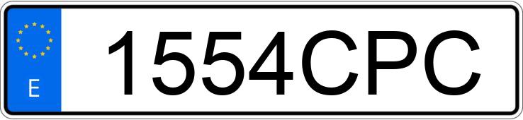 Numer rejestracyjny 1554CPC posiada TOYOTA LAND CRUISER Numer rejestracyjny 1554CPC posiada TOYOTA LAND CRUISER