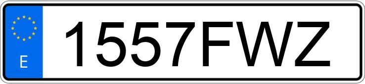 Numer rejestracyjny 1557FWZ posiada OPEL ASTRA GTC