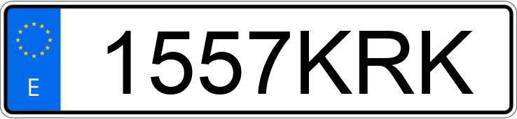 Numer rejestracyjny 1557KRK posiada CITROEN C3 AIRCROSS