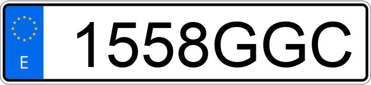 Numer rejestracyjny 1558GGC posiada VOLKSWAGEN GOLF Numer rejestracyjny 1558GGC posiada VOLKSWAGEN GOLF