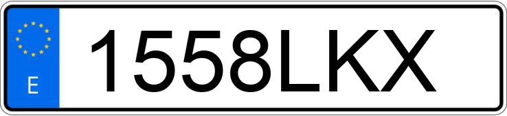 Numer rejestracyjny 1558LKX posiada SEAT IBIZA Numer rejestracyjny 1558LKX posiada SEAT IBIZA