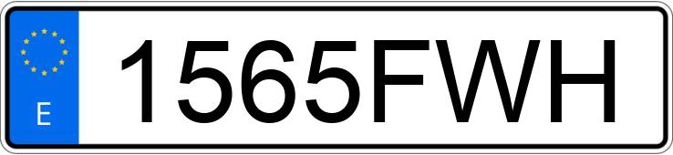 Numer rejestracyjny 1565FWH posiada SEAT IBIZA Numer rejestracyjny 1565FWH posiada SEAT IBIZA