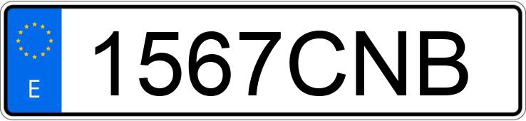 Numer rejestracyjny 1567CNB posiada FORD FIESTA