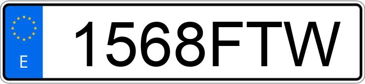Numer rejestracyjny 1568FTW posiada AUDI Q7 Numer rejestracyjny 1568FTW posiada AUDI Q7